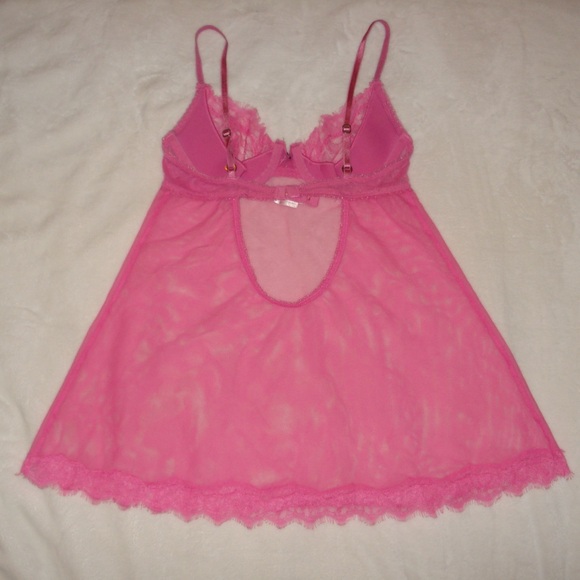 Victoria’s secret lace babydoll lingerie top - Picture 2 of 4